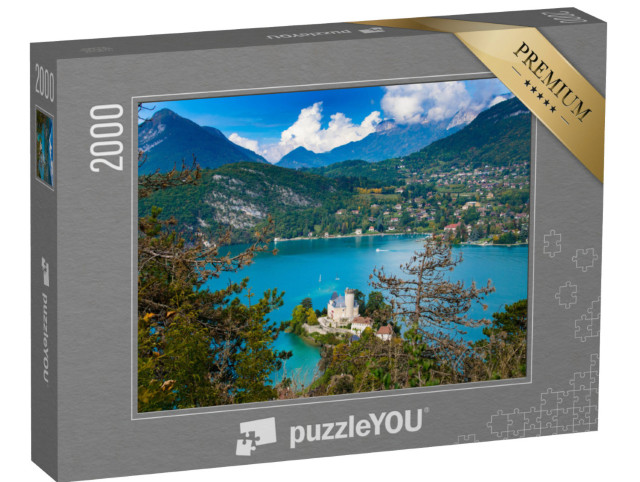 Puzzle de 2000 pièces « Le lac d'Annecy dans les Alpes françaises »