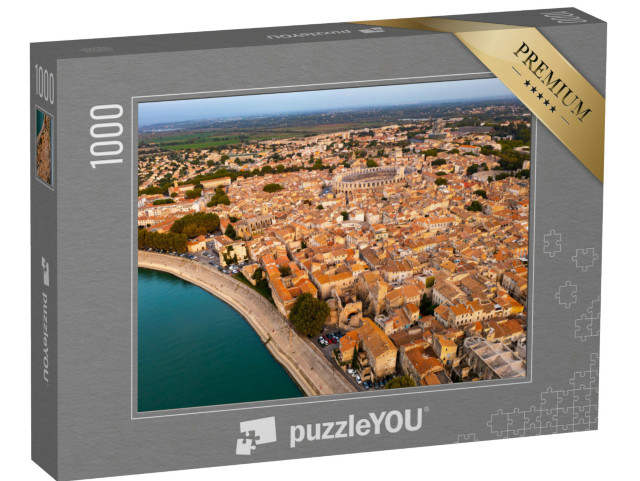 Puzzle de 1000 pièces « Vue de la ville d'Arles, sud de la France »