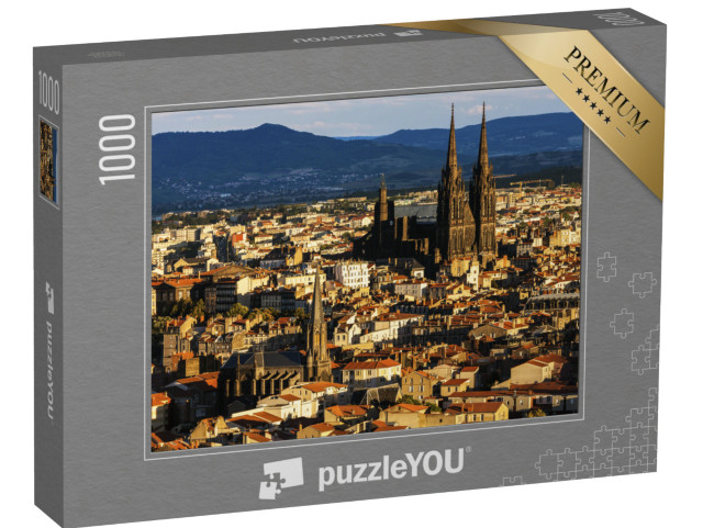 Puzzle de 1000 pièces « Cathédrale de Clermont-Ferrand. Clermont-Ferrand, Auvergne-Rhône-Alpes, France. »