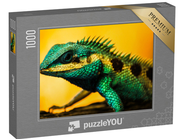 Puzzle de 1000 pièces « Lézard Dragon d'eau »