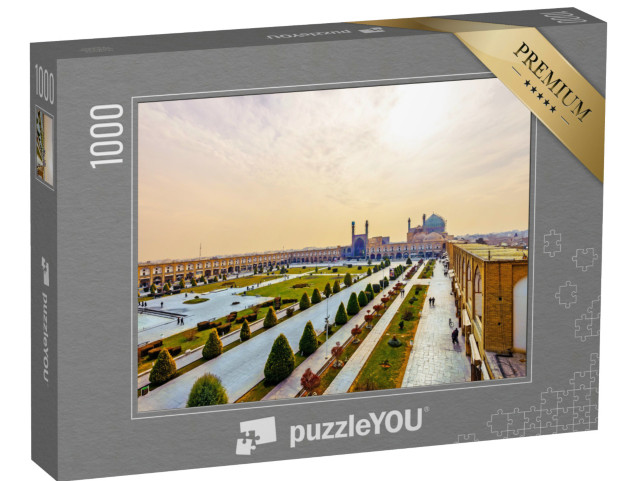 Puzzle de 1000 pièces « Place Naqsh-e Jahan à Ispahan, Iran, patrimoine mondial de l'UNESCO »