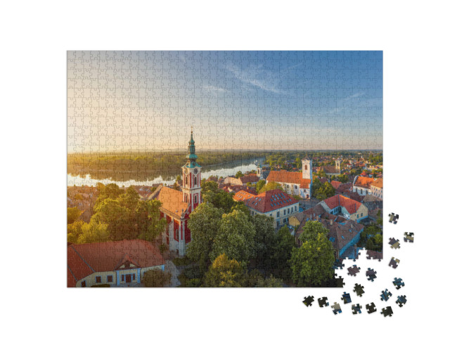 Puzzle de 1000 pièces « Ville de Szentendre sur le Danube »