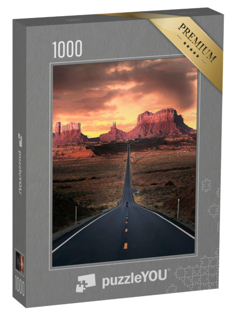 Puzzle de 1000 pièces « Monument Valley, Utah, États-Unis »