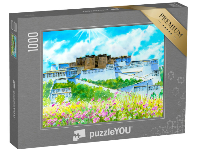 Puzzle de 1000 pièces « Palais du Potala, Tibet, Chine »