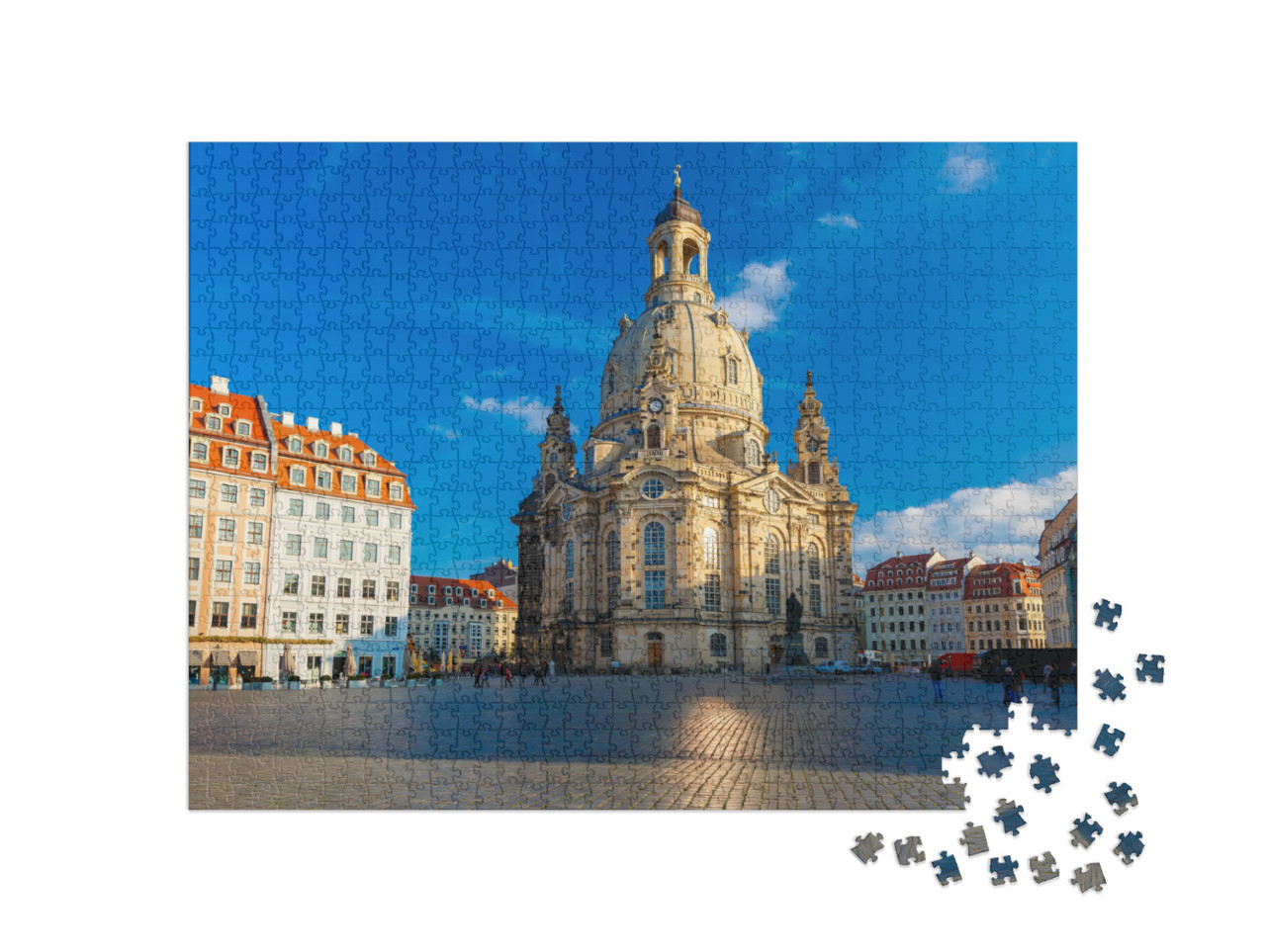 Puzzle de 1000 pièces « Frauenkirche à Dresde, Allemagne »