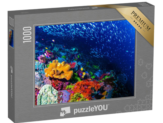 Puzzle de 1000 pièces « Un récif corallien multicolore à couper le souffle »