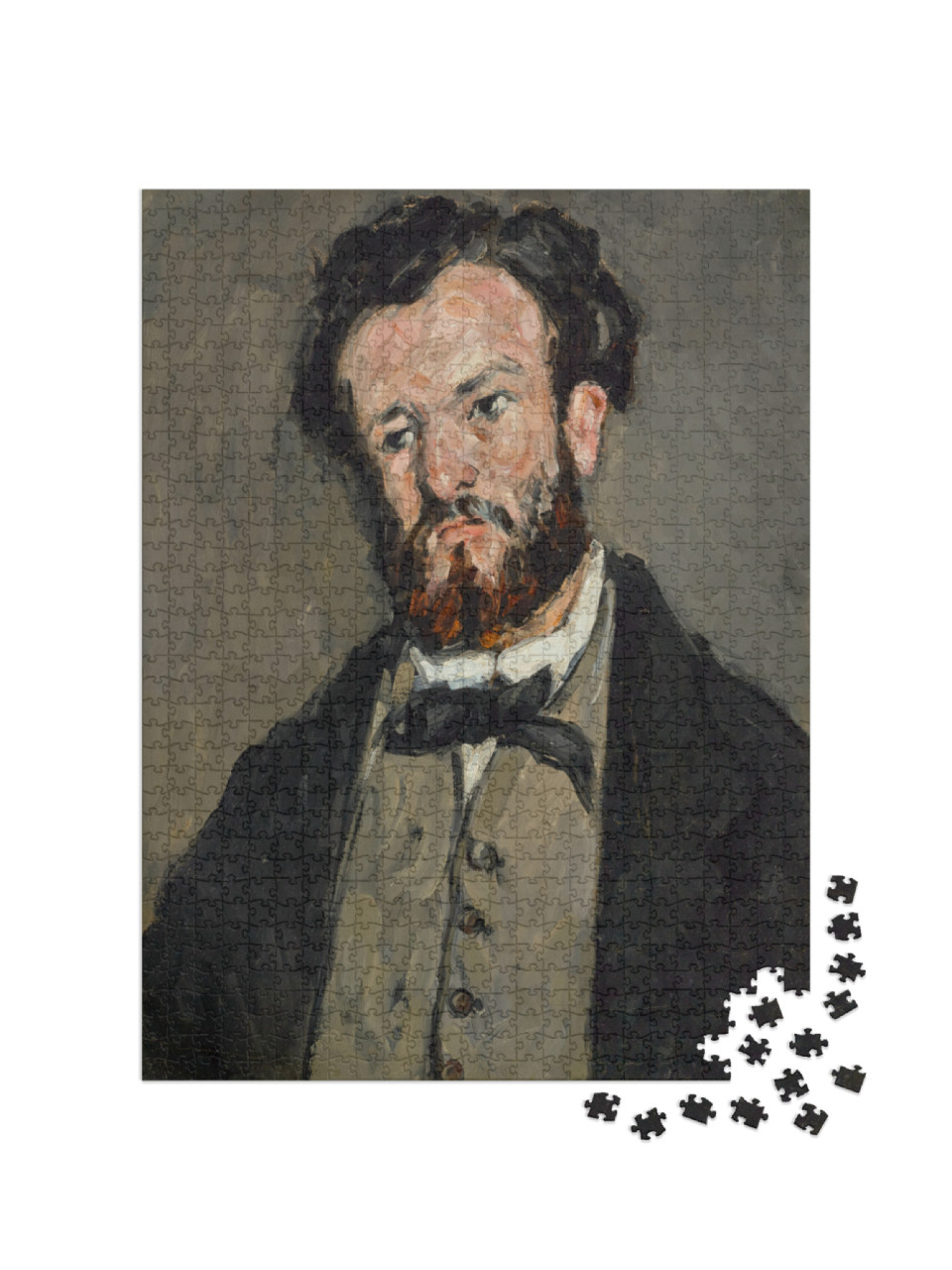 Puzzle de 1000 pièces « Paul Cézanne - Portrait d'Anthony Valabrègue »
