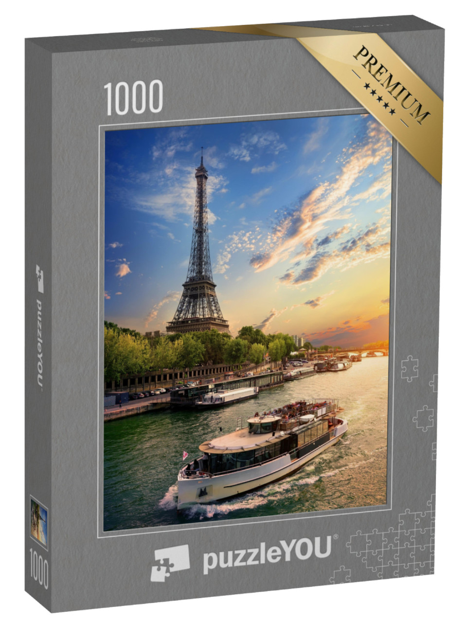 Puzzle de 1000 pièces « Paris au crépuscule »