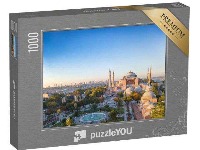 Puzzle de 1000 pièces « Sainte-Sophie avec une vue magnifique sur le Bosphore »