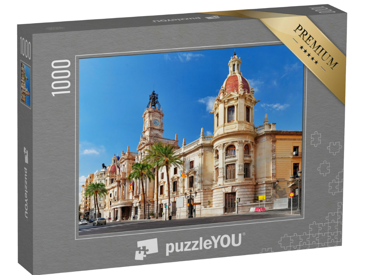 Puzzle de 1000 pièces « Vue de Valence, Espagne »