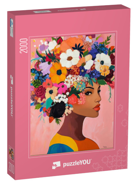 Puzzle de 2000 pièces « L'amour s'épanouit sur moi »