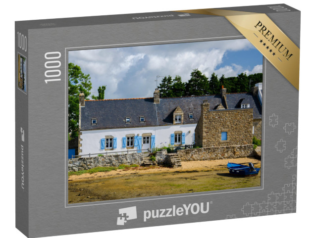 Puzzle de 1000 pièces « Maisons côtières françaises de la région Bretagne »