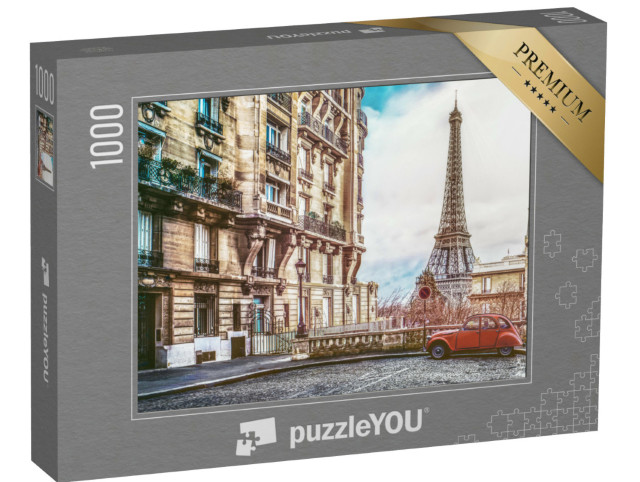 Puzzle de 1000 pièces « Petite rue de Paris »