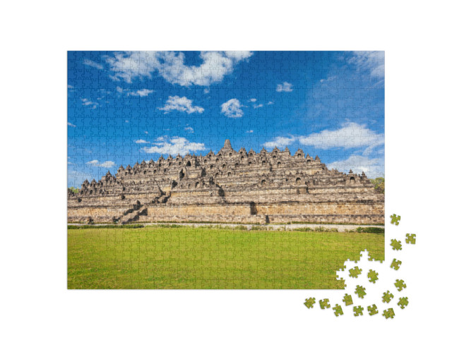 Puzzle de 1000 pièces « Borobudur est un temple bouddhiste mahayana, Indonésie »