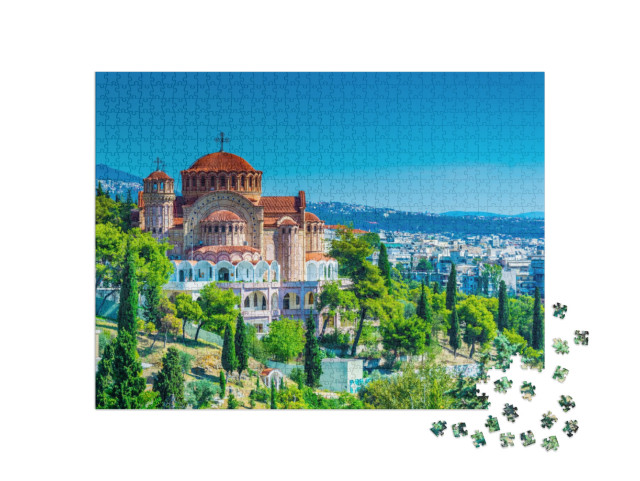 Puzzle de 1000 pièces « Cathédrale Saint-Paul, Thessalonique, Grèce »