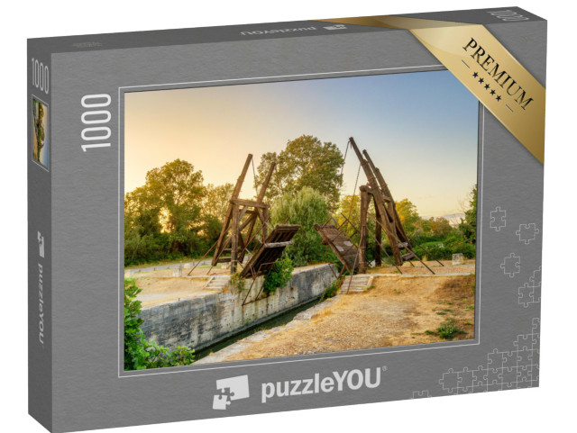 Puzzle de 1000 pièces « Pont Van-Gogh, Pont de Langlois, Arles - France »
