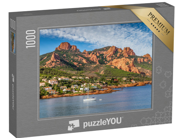 Puzzle de 1000 pièces « Île d'A?le d'Or - St.Raphaël,Côte d'Azur,France »