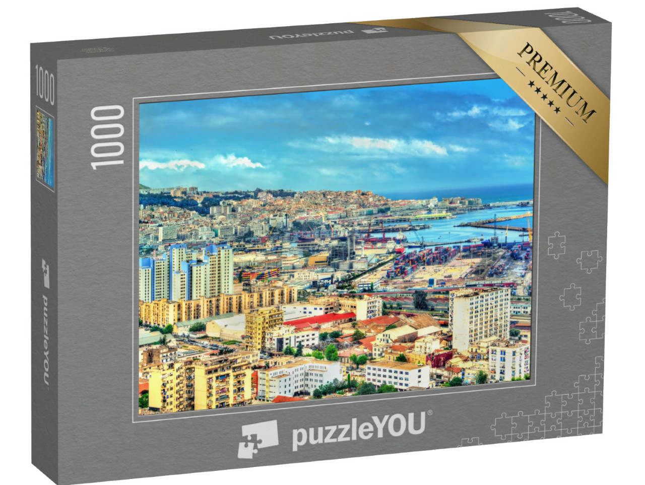 Puzzle de 1000 pièces « Centre-ville d'Alger, capitale de l'Algérie »