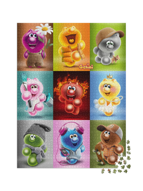 Puzzle de 2000 pièces « Gelini Collage »
