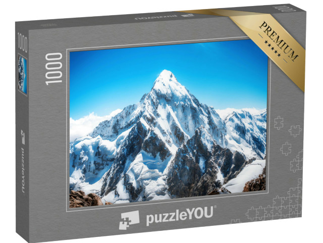 Puzzle de 1000 pièces « Sommet de montagne, Everest, Parc national du Népal »