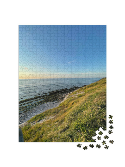 Puzzle de 1000 pièces « Coucher de soleil sur la Côte basque »