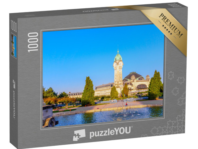 Puzzle de 1000 pièces « Limoges-Bénédictins - la gare centrale de Limoges »