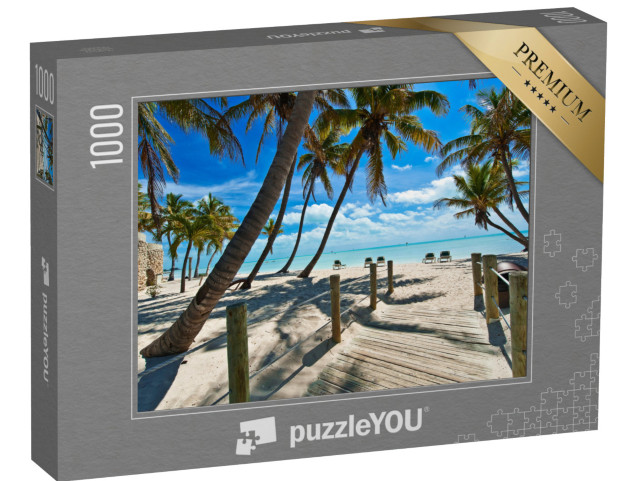 Puzzle de 1000 pièces « Passerelle vers la plage, Key West »