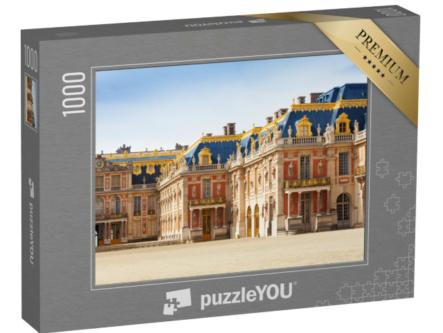 Puzzle de 1000 pièces « Cour de marbre du château de Versailles, France »