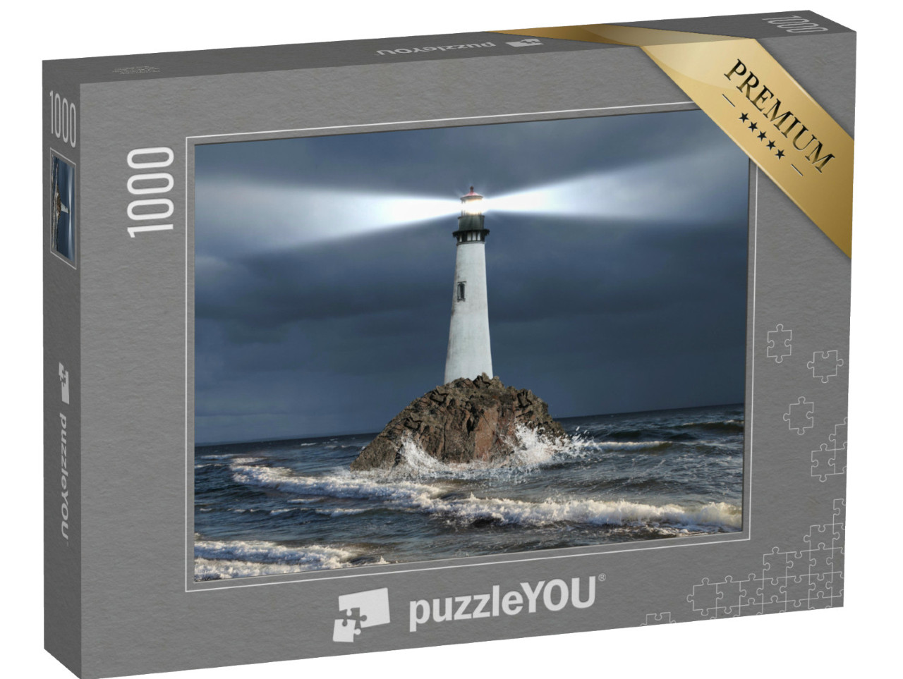 Puzzle de 1000 pièces « Phare en action »