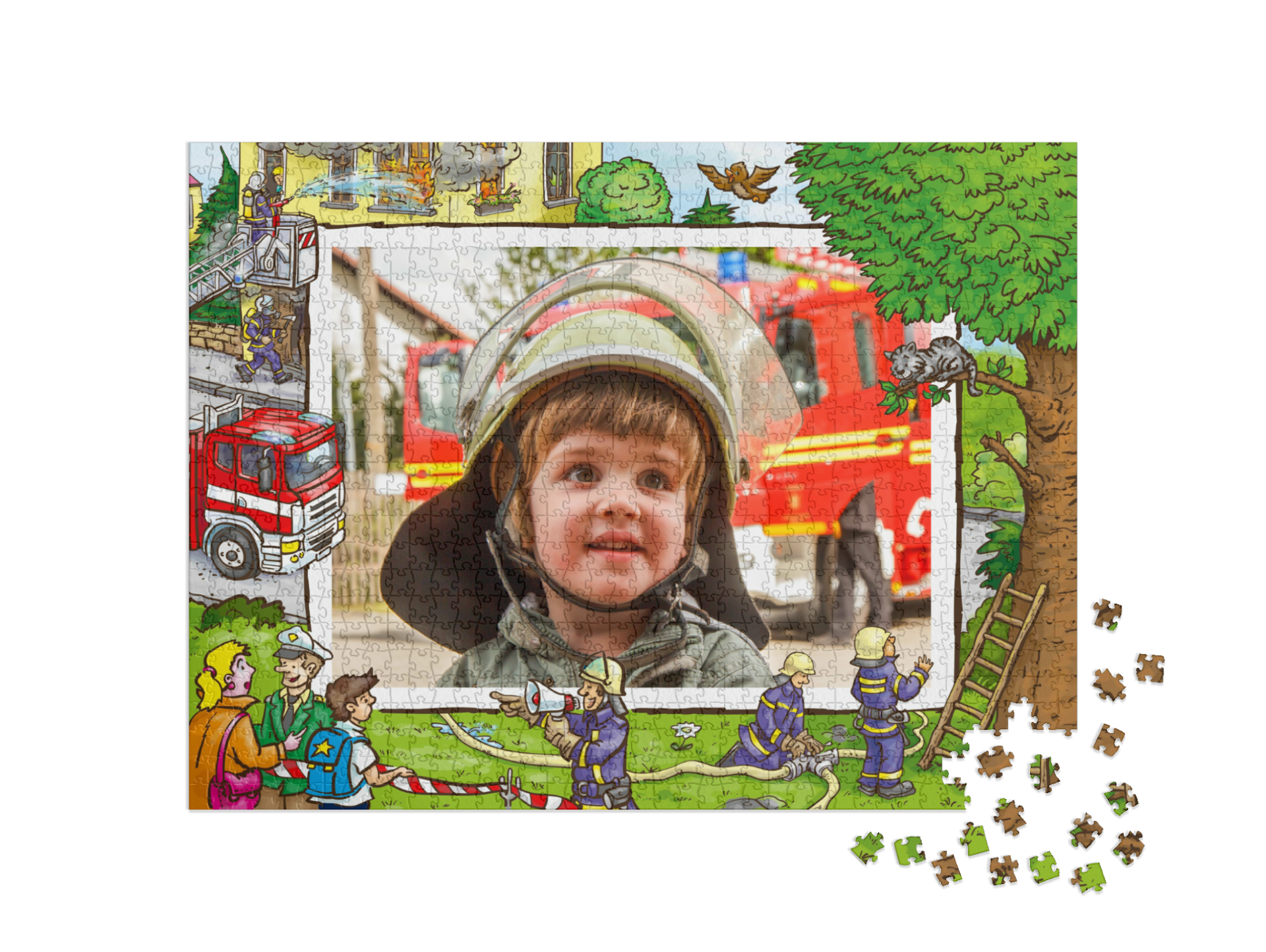 Intervention des pompiers