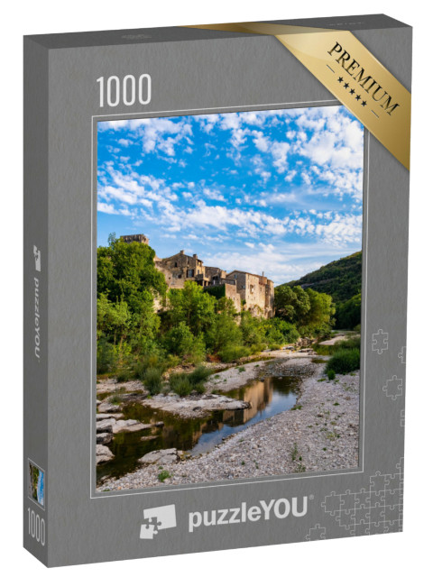 Puzzle de 1000 pièces « Montclus dans la vallée de la C`eze près d`Avignon et des gorges de l`Ardèche »