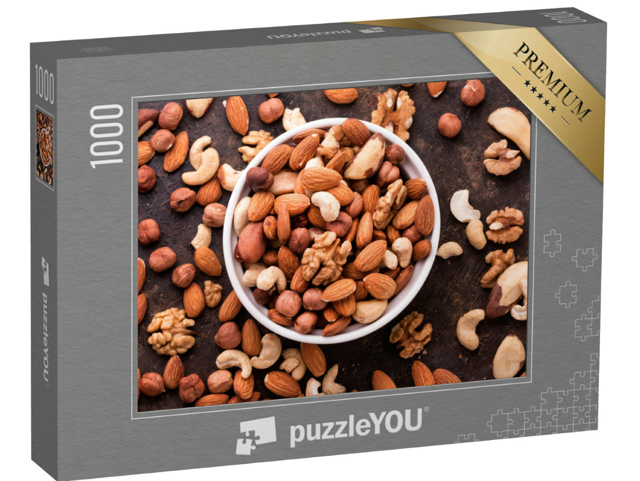 Puzzle de 1000 pièces « Délicieux mélange de noix »