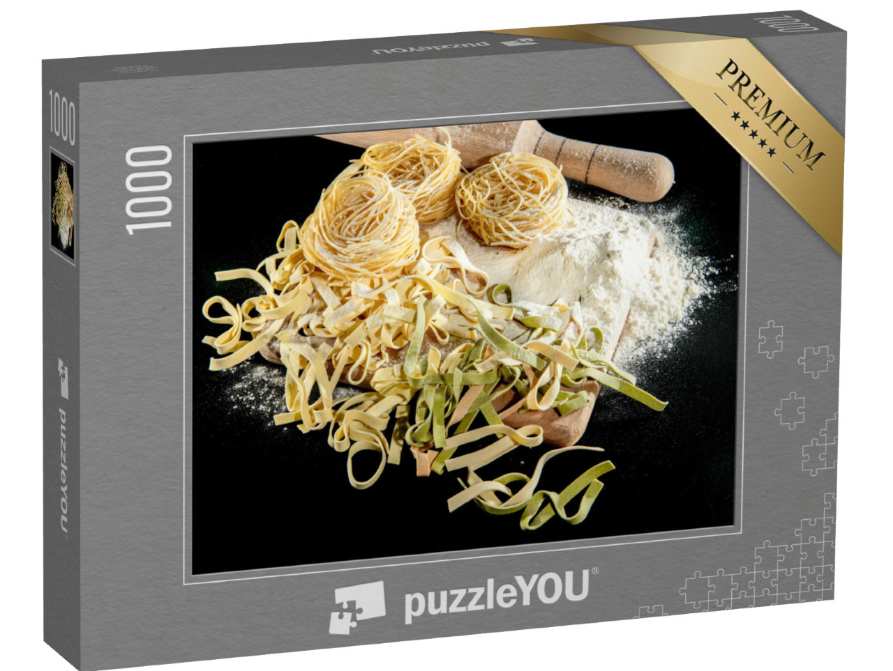 Puzzle de 1000 pièces « Pâtes fraîches, faites maison »