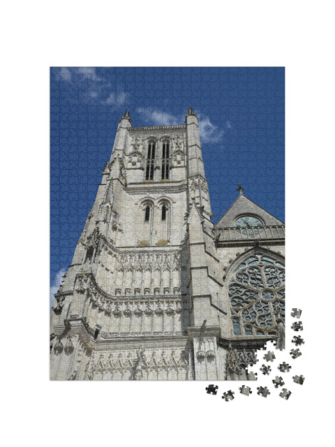 Puzzle de 1000 pièces « Cathédrale de Meaux, France »