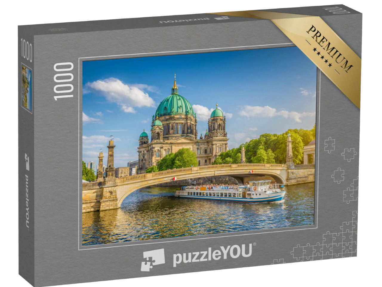 Puzzle de 1000 pièces « Cathédrale de Berlin sur l'île des musées, Berlin, Allemagne »