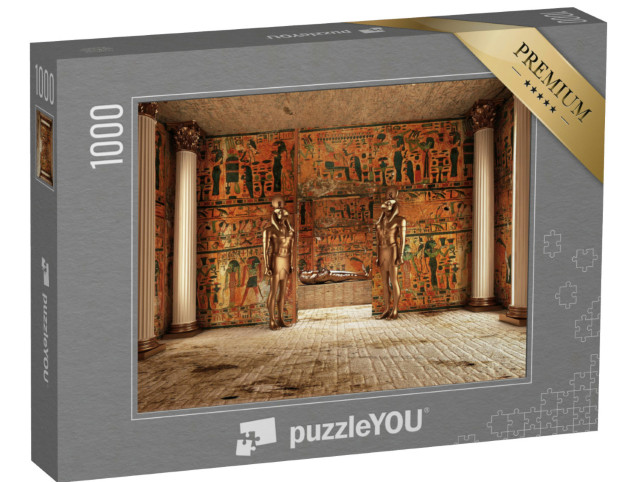Puzzle de 1000 pièces « La tombe du pharaon »