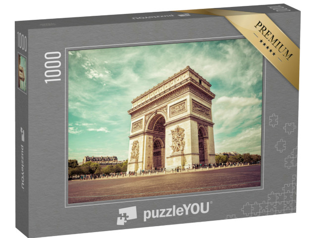 Puzzle de 1000 pièces « Paris - Arc de Triomphe »